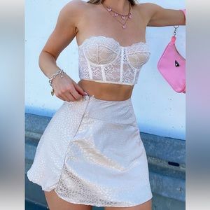 Parisian summer mini skirt